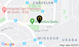 Mapa de Tecnometal Carcelen en Quito