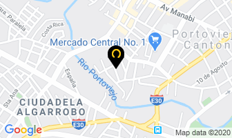 Mapa de Telas La Paz en Portoviejo