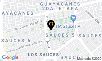 Mapa de Telred Seguridad Electronica Y Redes en Guayaquil