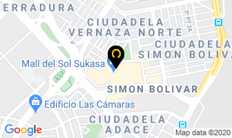 Mapa de Tennis en Guayaquil