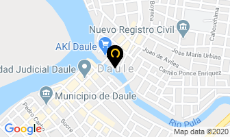 Mapa de Terapeuta en Daule
