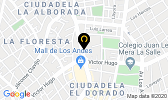 Mapa de The Grant Restaurant en Ambato