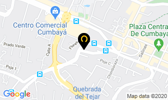Mapa de Toldo Eventos Danyfer Vajillas, Carpas en Quito