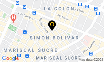Mapa de Tomato Pizza Bar Restaurant en Quito