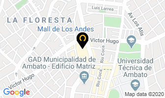 Mapa de Tonys Autolujos en Ambato