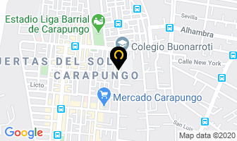 Mapa de Topografia Georeferencial en Quito