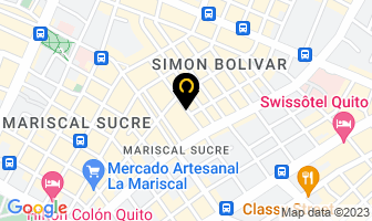 Mapa de Tortas Y Tartas en Quito