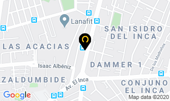 Mapa de Tractodiesel Cia Ltda en Quito