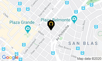 Mapa de Traje Camell (Comercial Mery) en Quito