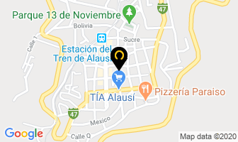 Mapa de Tramacoexpress Agencia Alausi en Alausí