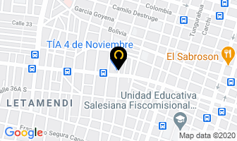 Mapa de Transexpresso en Guayaquil