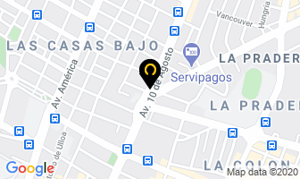 Mapa de Traveltex CÍa.ltda. en Quito