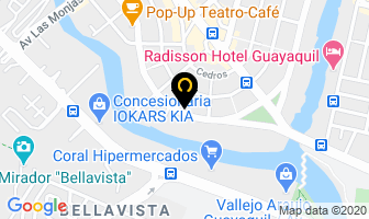 Mapa de Trioxy en Guayaquil