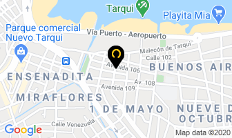 Mapa de Tsunami Shop en Manta