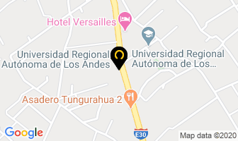 Mapa de Uniandes en Ambato