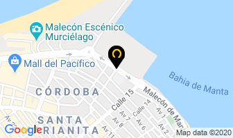 Mapa de Unidad Educativa Integral “Albert Einstein” en Manta