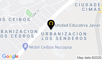 Mapa de Unidad Educativa Javier en Guayaquil