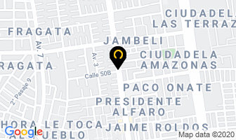 Mapa de Unidad Educativa Primicias en Guayaquil