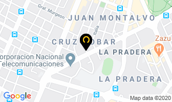 Mapa de Urresta Burbano FabiÁn MÉd. en Quito