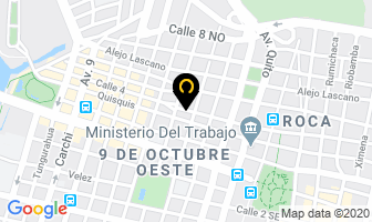 Mapa de Vaca Martinez Pedro Dr. en Guayaquil