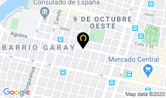 Mapa de Valencia Motors en Guayaquil