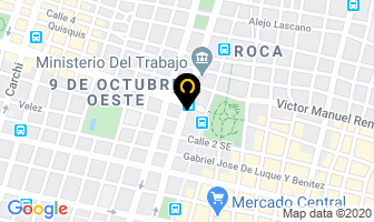 Mapa de Vazquez Barrera Jorge Ab. en Guayaquil