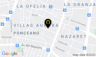 Mapa de V.c.a. Ingenieria en Quito