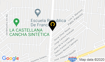 Mapa de Vehiculos Y Comercio Intriago en Santo Domingo