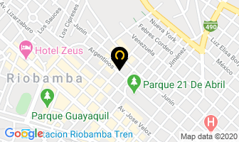 Mapa de VelÁsquez Ron Byron Dr.dds en Quito