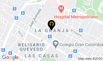 Mapa de (Vend) Fabricamos Negocios De Comida en Quito
