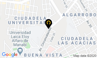 Mapa de Venta De Hostal Buena Vista. en Manta
