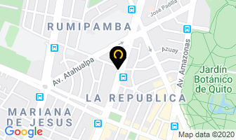 Mapa de Venta Del Hotel Alejandro en Quito