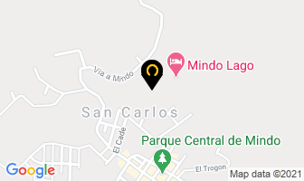 Mapa de Venta O Alquiler Hostería Amoblada Mindo en Mindo