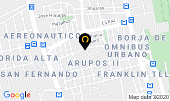 Mapa de Verde Y Carbon en Quito