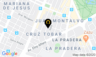Mapa de Veronica Maldonado Aroca Dra. en Quito
