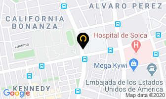 Mapa de Veterinaria Andaluz en Quito