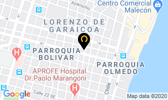 Mapa de Veterinaria Jacome en Guayaquil