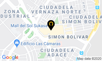 Mapa de Via Venetto en Guayaquil