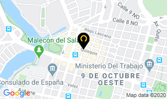 Mapa de Viaprinto en Guayaquil