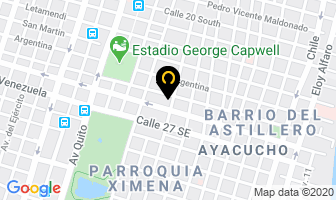 Mapa de Vidrieria Alvisa en Guayaquil
