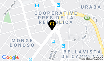 Mapa de *** Vidrieria Fatelvid *** en Quito