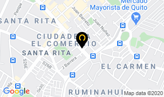 Mapa de Vidrieria Tucho en Quito