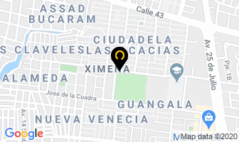 Mapa de Vidrios Y Aluminios en Guayaquil