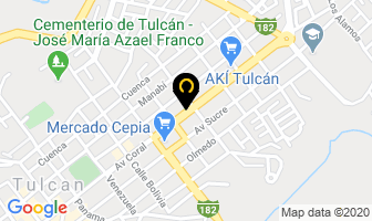 Mapa de *** Vink *** Tulcan - Ecuador en Tulcán