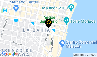 Mapa de Viteri Perez Antonio Ing. Com. en Guayaquil