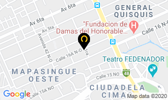 Mapa de Vitrinas Corona en Guayaquil