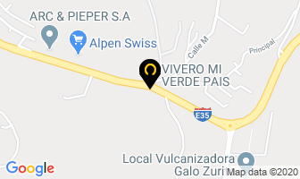 Mapa de Vivero Mi Verde Pais en Quito