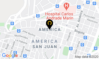 Mapa de Vizinova en Quito