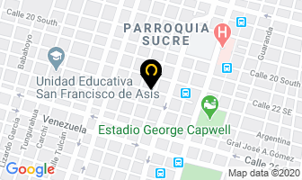 Mapa de Vizueta Alfaro Rosario Odont. en Guayaquil