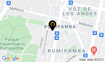 Mapa de Vr Equipamiento Industrial en Quito